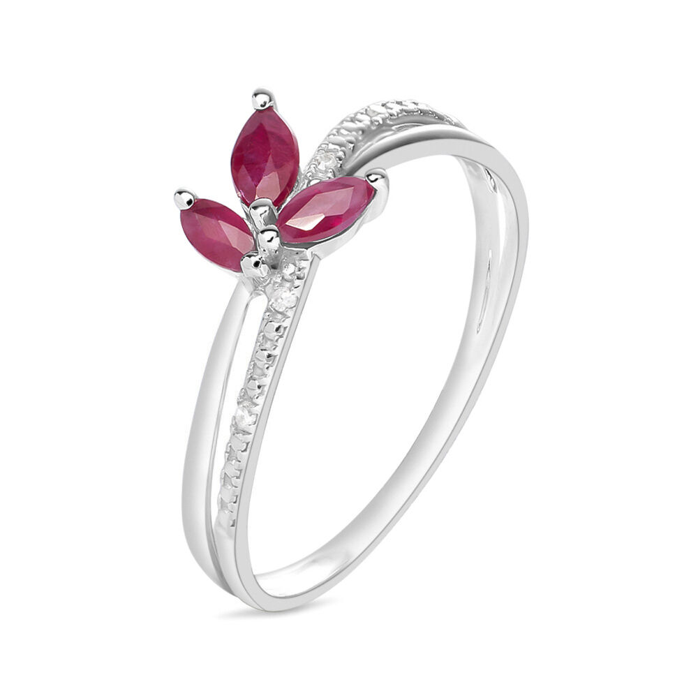 Anello con on sale rubino stroili oro