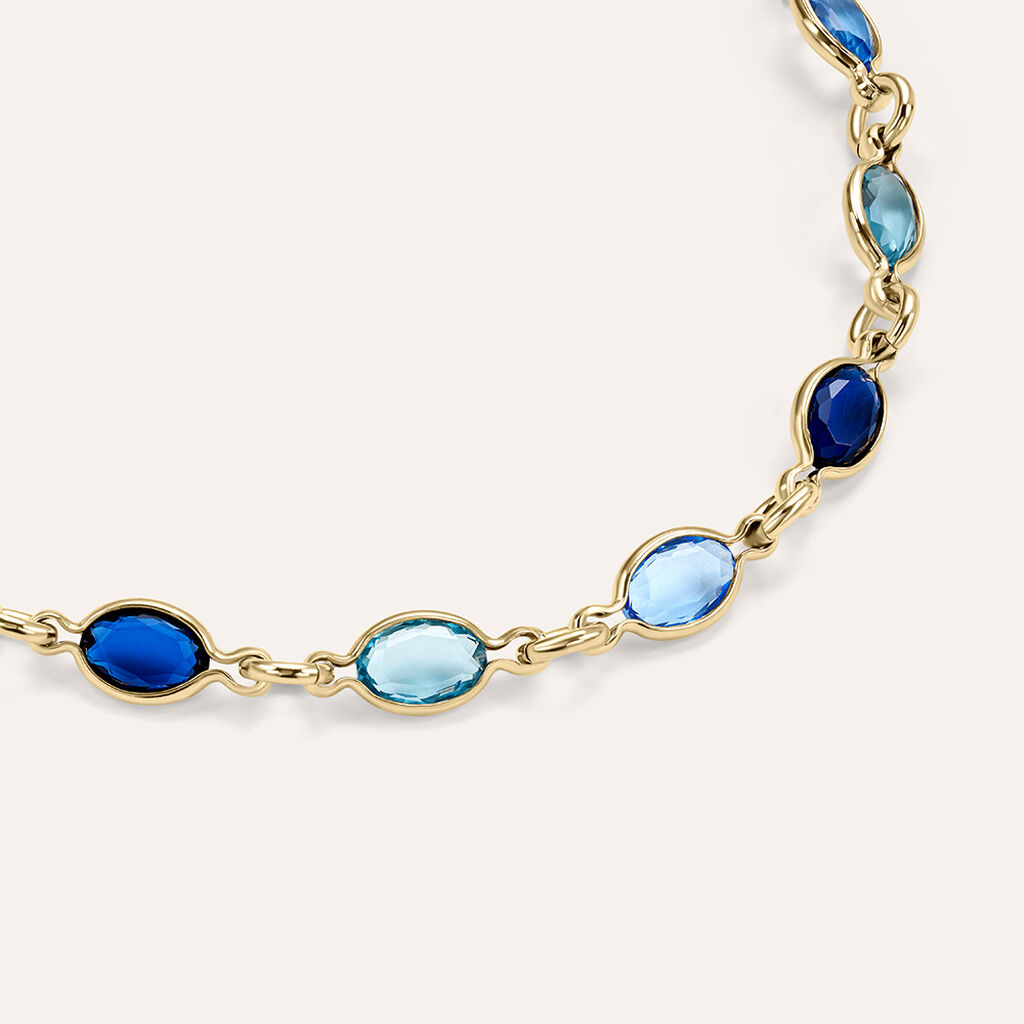 Bracciale Golden Dream Placcato Oro Giallo Cristallo - Bracciali Amicizia Donna | Stroili