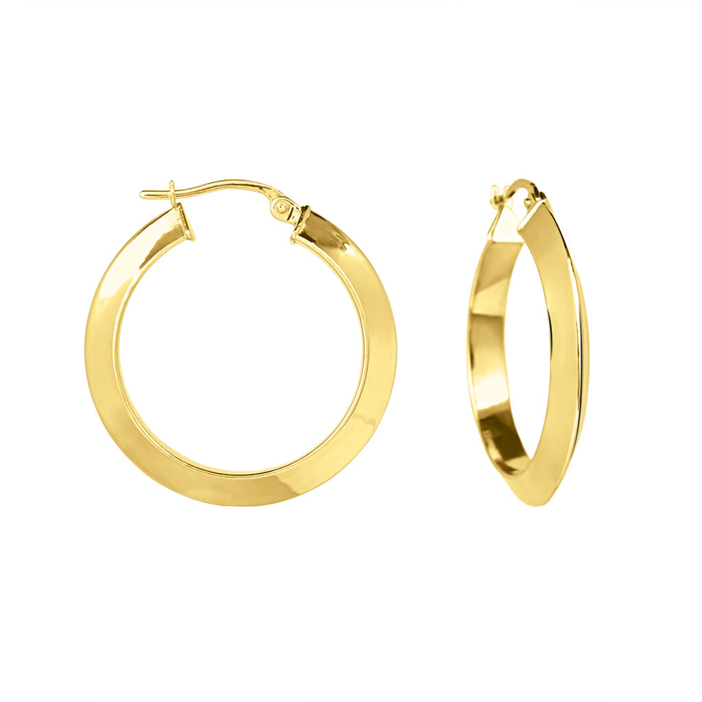 Orecchini A Cerchio Toujours Oro Giallo - Orecchini a Cerchio Donna | Stroili