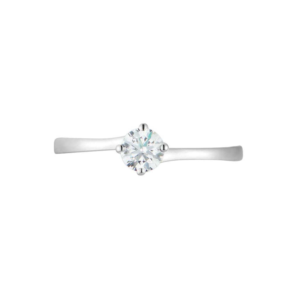 Anello Solitario Valentino Diamade Oro Bianco Diamante Lab-Grown - Anelli con Pietre Donna | Stroili