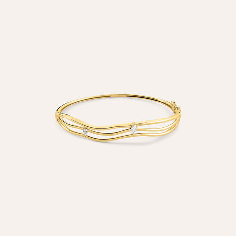 Bangle Diamade Glam Oro Giallo Diamante Lab-Grown - Bracciali Rigidi Donna | Stroili