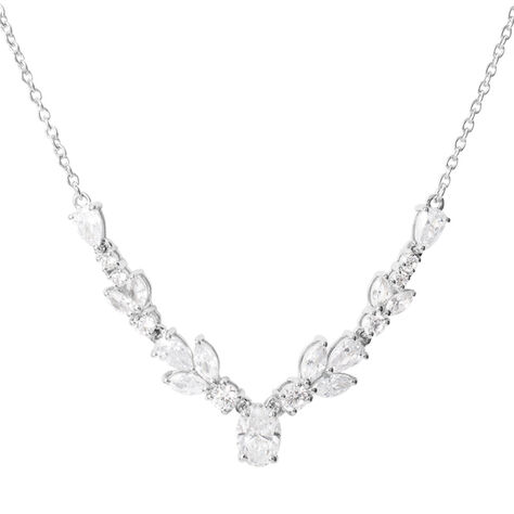 Collana Silver Elegance Argento Rodiato Cubic Zirconia - Collane Donna | Stroili