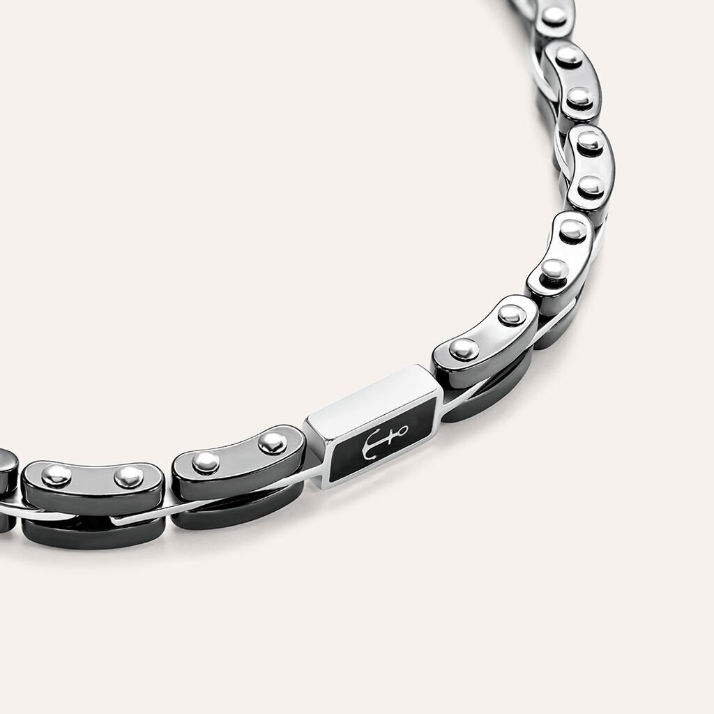 Bracciale Man Code Acciaio - Bracciali Uomo | Stroili