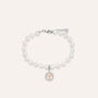 Bracciale Silver Pearls Argento Rodiato Perla sintentica Cubic Zirconia