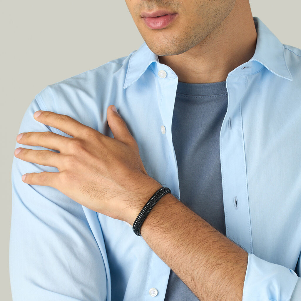 Bracciale Man Code Acciaio - Bracciali Uomo | Stroili