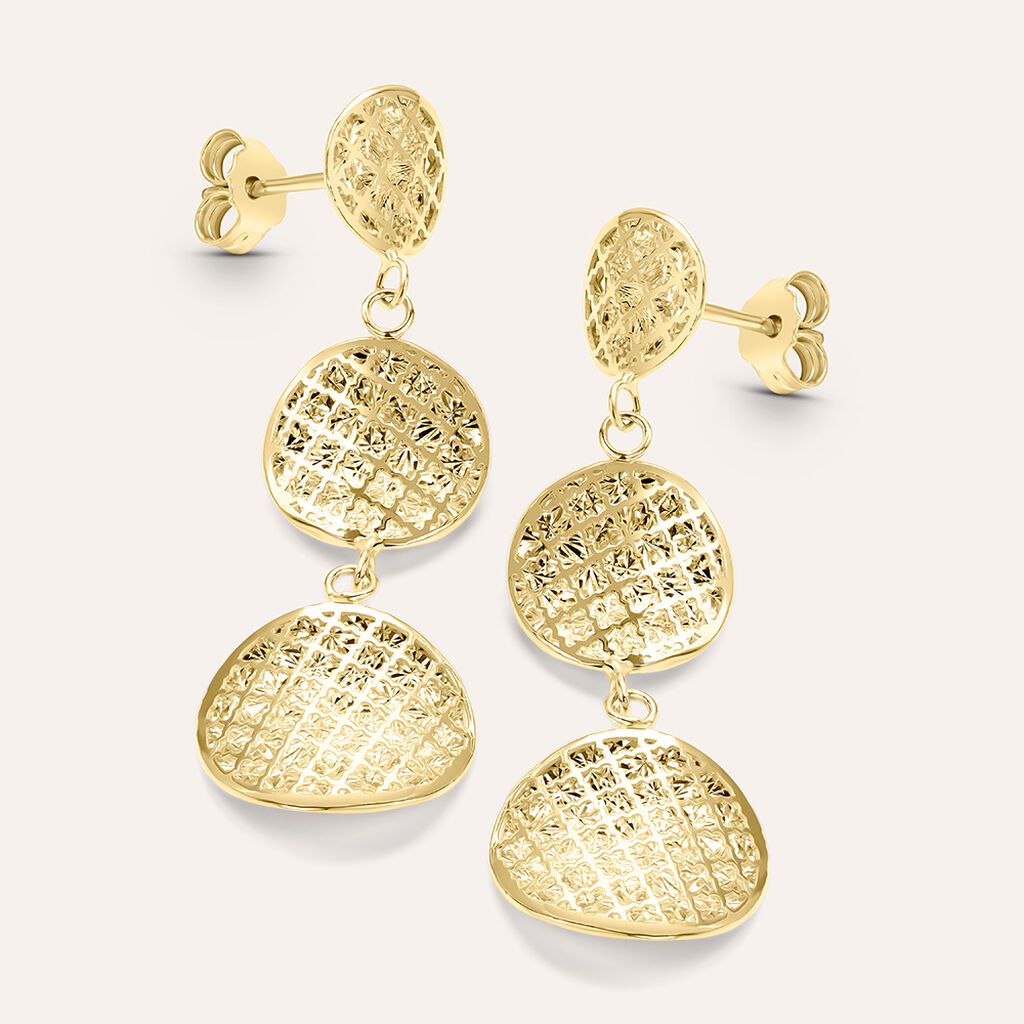 Orecchini Pendenti Isabelle Oro Giallo