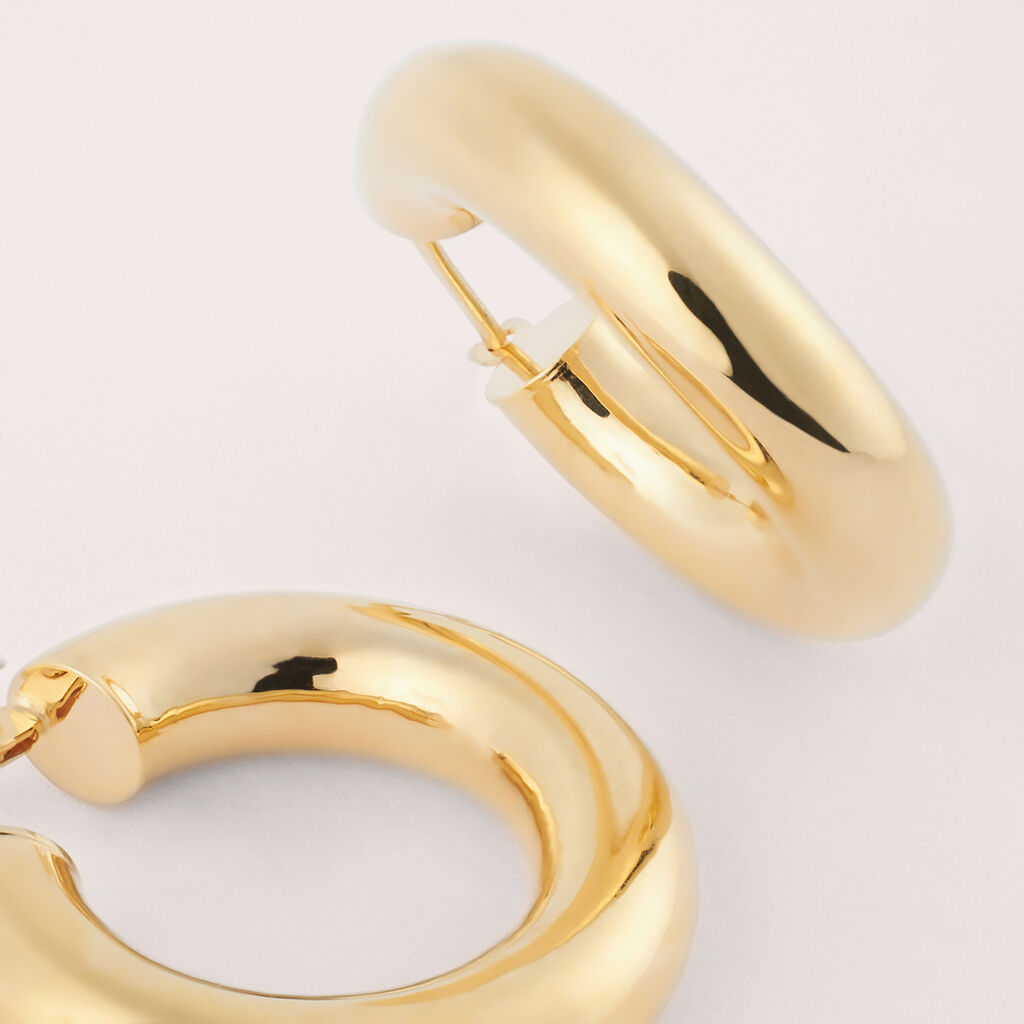 Orecchini A Cerchio Toujours Oro Giallo - Orecchini a Cerchio Donna | Stroili