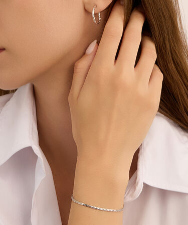 Bracciale Catena Colette Oro Bianco