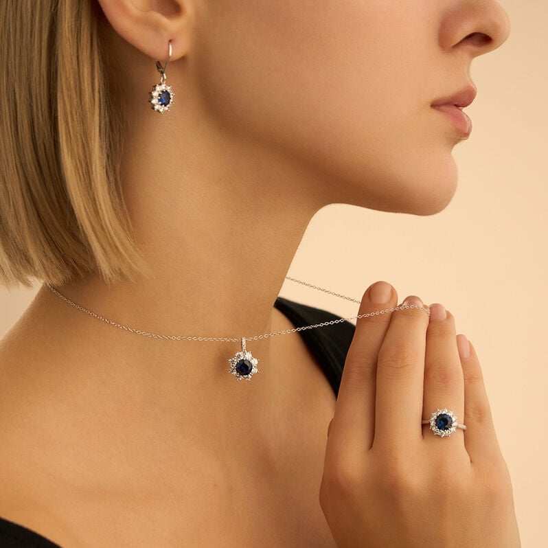 Collana Silver Elegance Argento Rodiato Cubic Zirconia - Collane Donna | Stroili