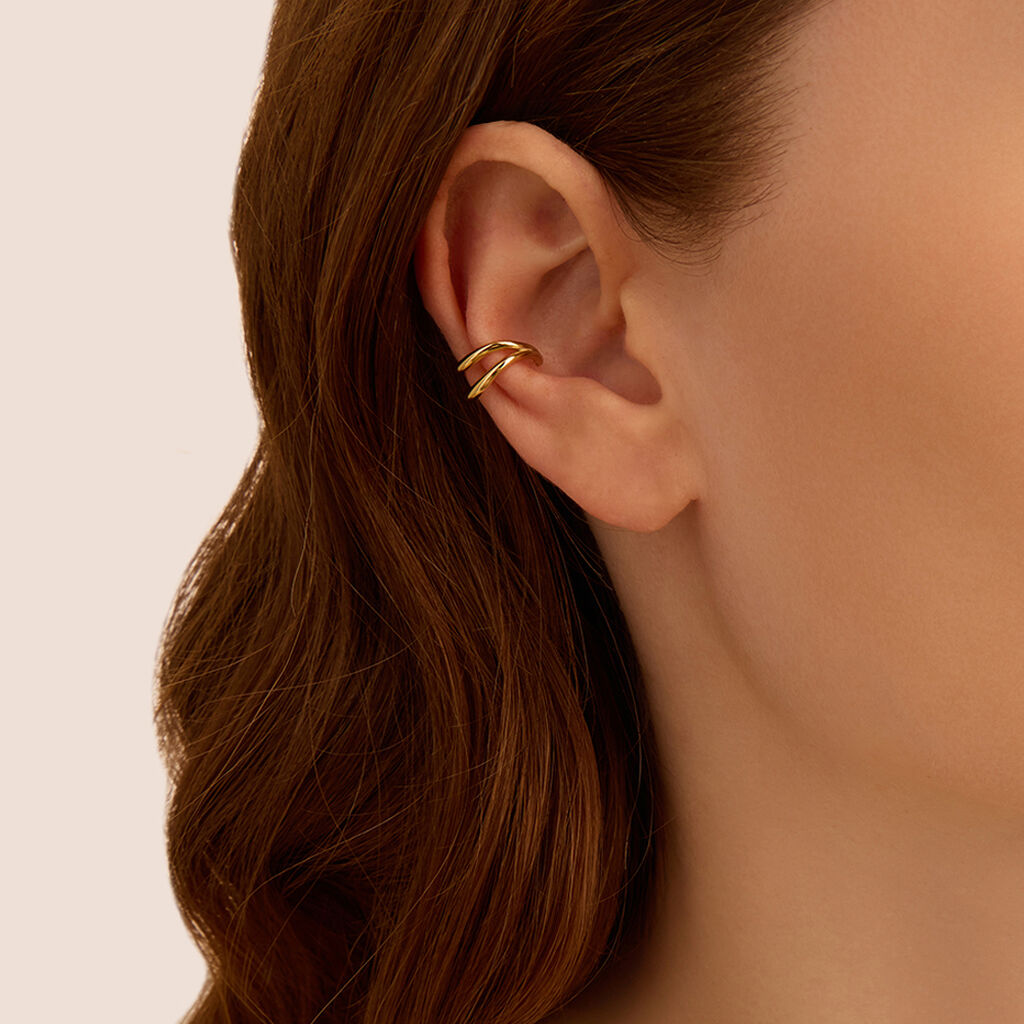 Ear Cuff Silver Collection Argento Dorato