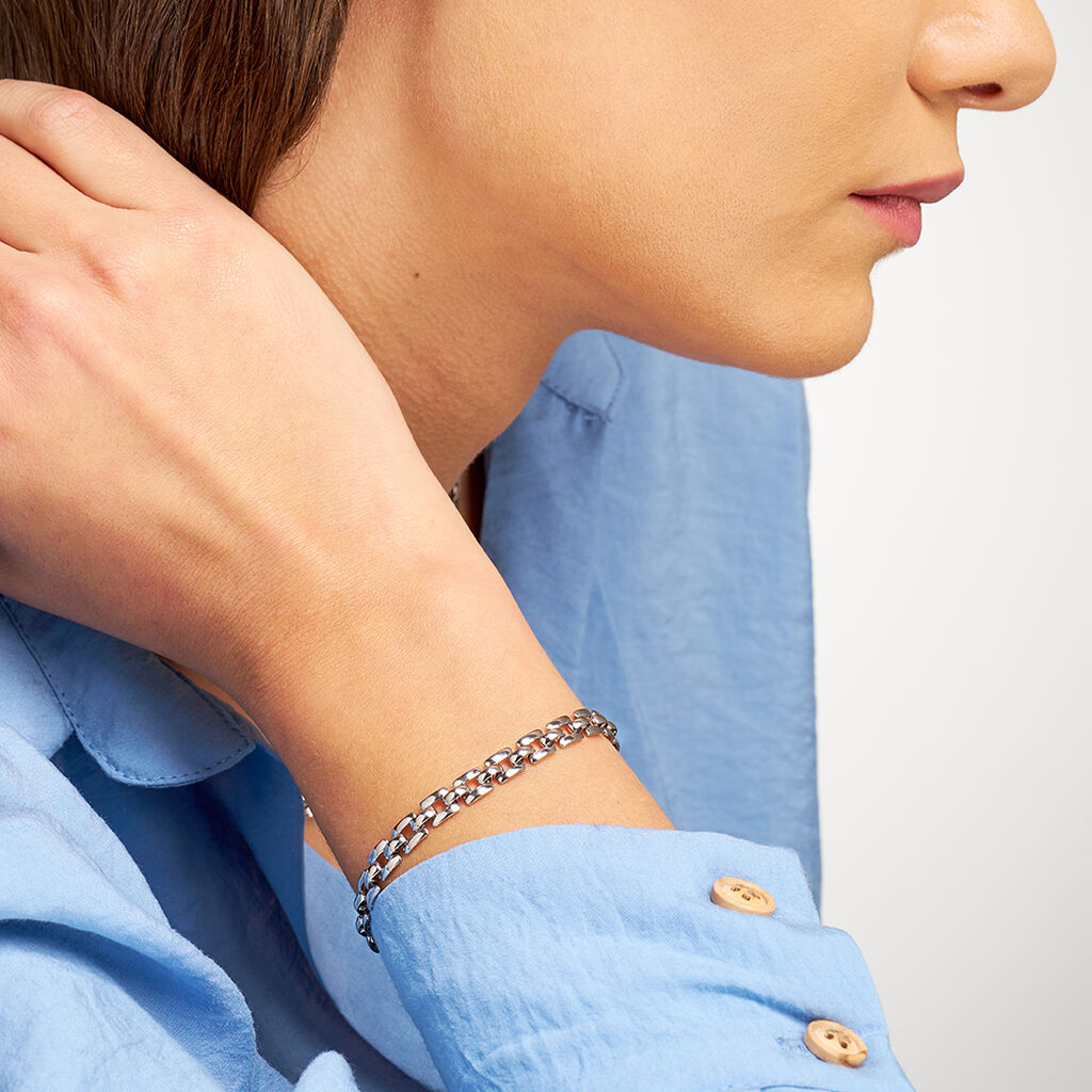 Bracciale Panther Chain Lady Code Acciaio - Bracciali Donna | Stroili