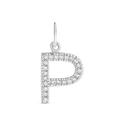 Pendente Poème Oro Bianco Cubic Zirconia - Ciondoli Donna | Stroili