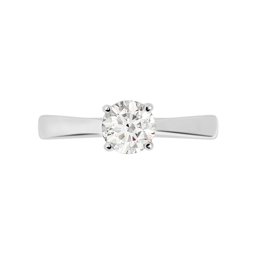 Anello Solitario Diamade Oro Bianco Diamante Lab-Grown - Anelli con Pietre Donna | Stroili