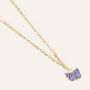Collana Mon Petit Oro Giallo Cristallo