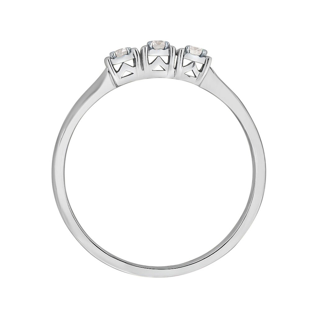 Anello Trilogy Diamotion Oro Bianco Diamante - Anelli con Pietre Donna | Stroili