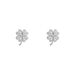 Orecchini Lobo Sophia Oro Bianco Diamante - Orecchini a Lobo Donna | Stroili
