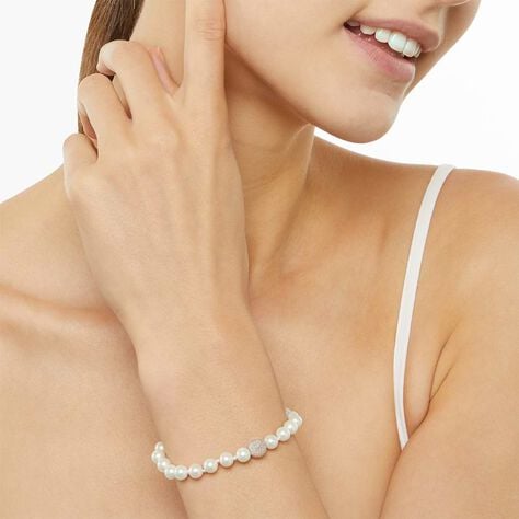 Bracciale Silver Pearls Argento Rodiato Perla sintentica - Gioielli Scontati Donna | Stroili