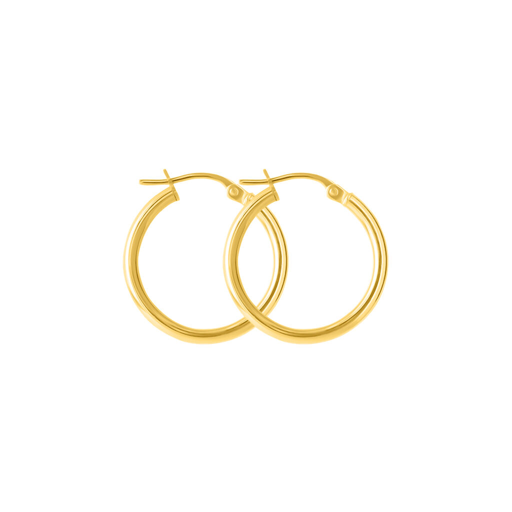 Orecchini A Cerchio Toujours Oro Giallo - Orecchini a Cerchio Donna | Stroili