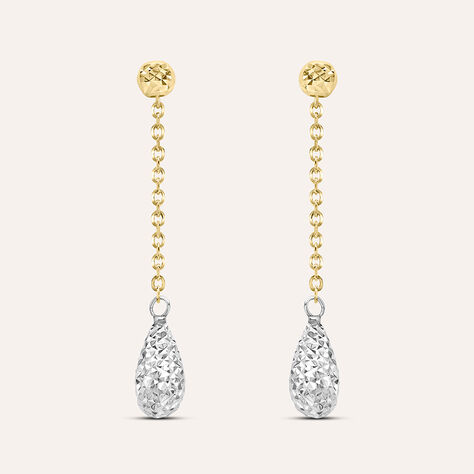 Orecchini Pendenti Isabelle Oro Bicolore - Orecchini Pendenti Donna | Stroili