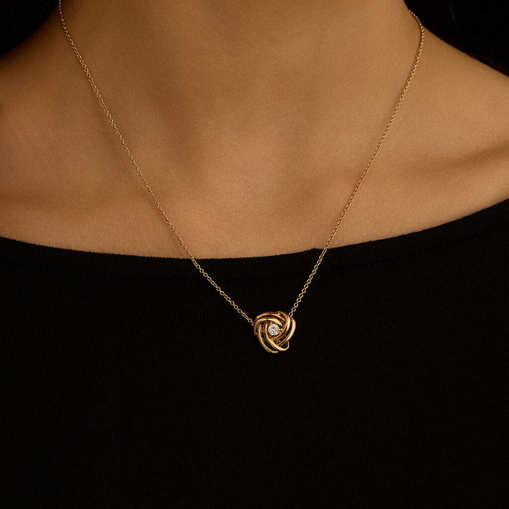 Collana Golden Dream Placcato Oro Giallo Cubic Zirconia - Collane Donna | Stroili