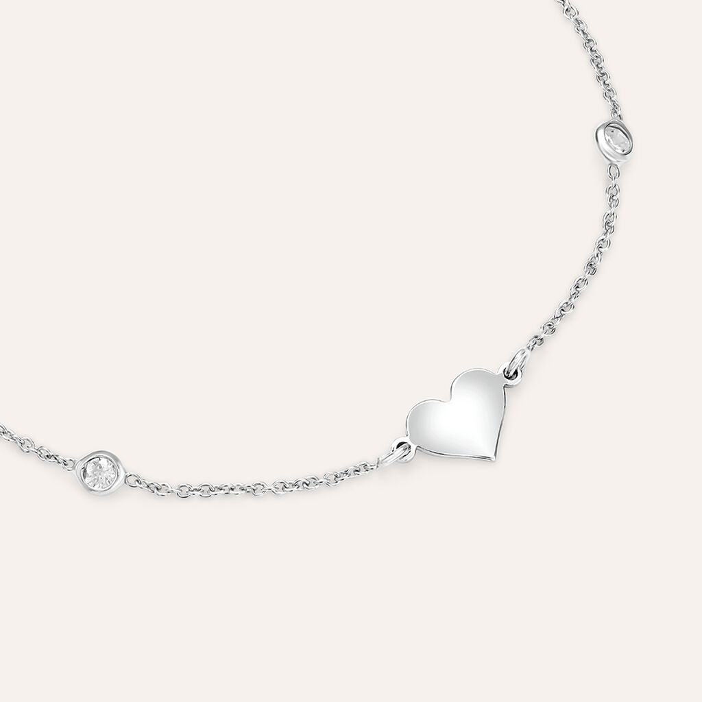 Bracciale Silver Elegance Argento Rodiato Cubic Zirconia