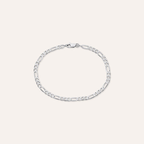 Bracciale Catena Gentleman Argento Rodiato - Bracciali Uomo | Stroili