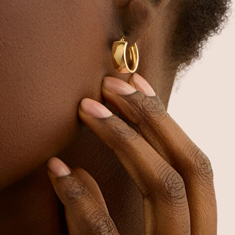 Orecchini A Cerchio Toujours Oro Giallo - Orecchini a Cerchio Donna | Stroili