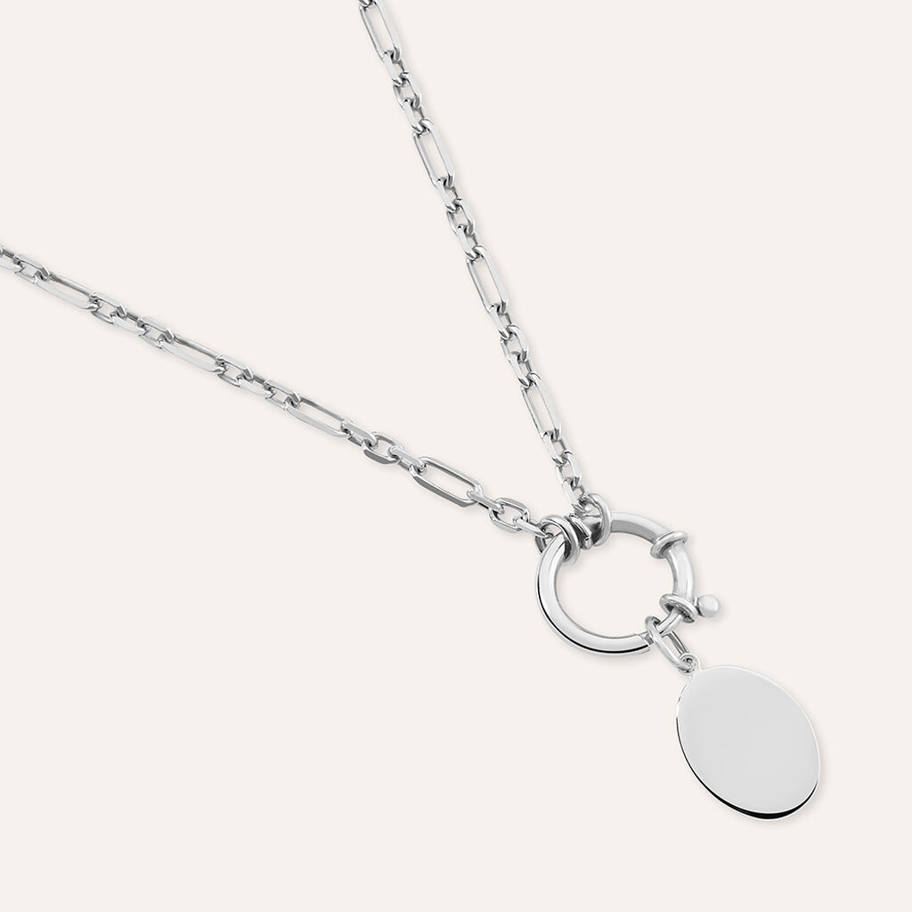 Pendente Love Beats Argento Rodiato