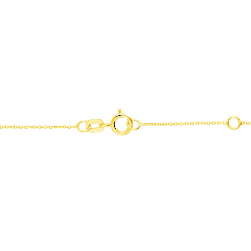 Bracciale in oro giallo con cerchio passante - Bracciali Amicizia Donna | Stroili