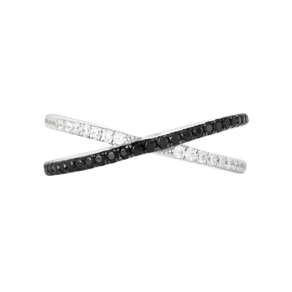 Anello Fantasia Silver Shine Argento Rodiato Cubic Zirconia - Anelli con Pietre Donna | Stroili