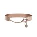 Bangle L'amore non è quello che vogliamo sentire. Ma quello che sentiamo senza volerlo in acciaio rosatoBracciale in corda e acciaio con ciondolo a croce marrone - Bracciali Donna | Stroili