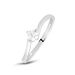 Anello Solitario Claire Oro Bianco Cubic Zirconia - Anelli con Pietre Donna | Stroili