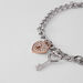 Bracciale Lady Chic Acciaio Bicolore Bianco / Rosa Cristallo - Bracciali Donna | Stroili