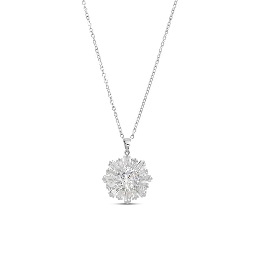 Collana Romantic Shine Metallo Cristallo - Collane Donna | Stroili