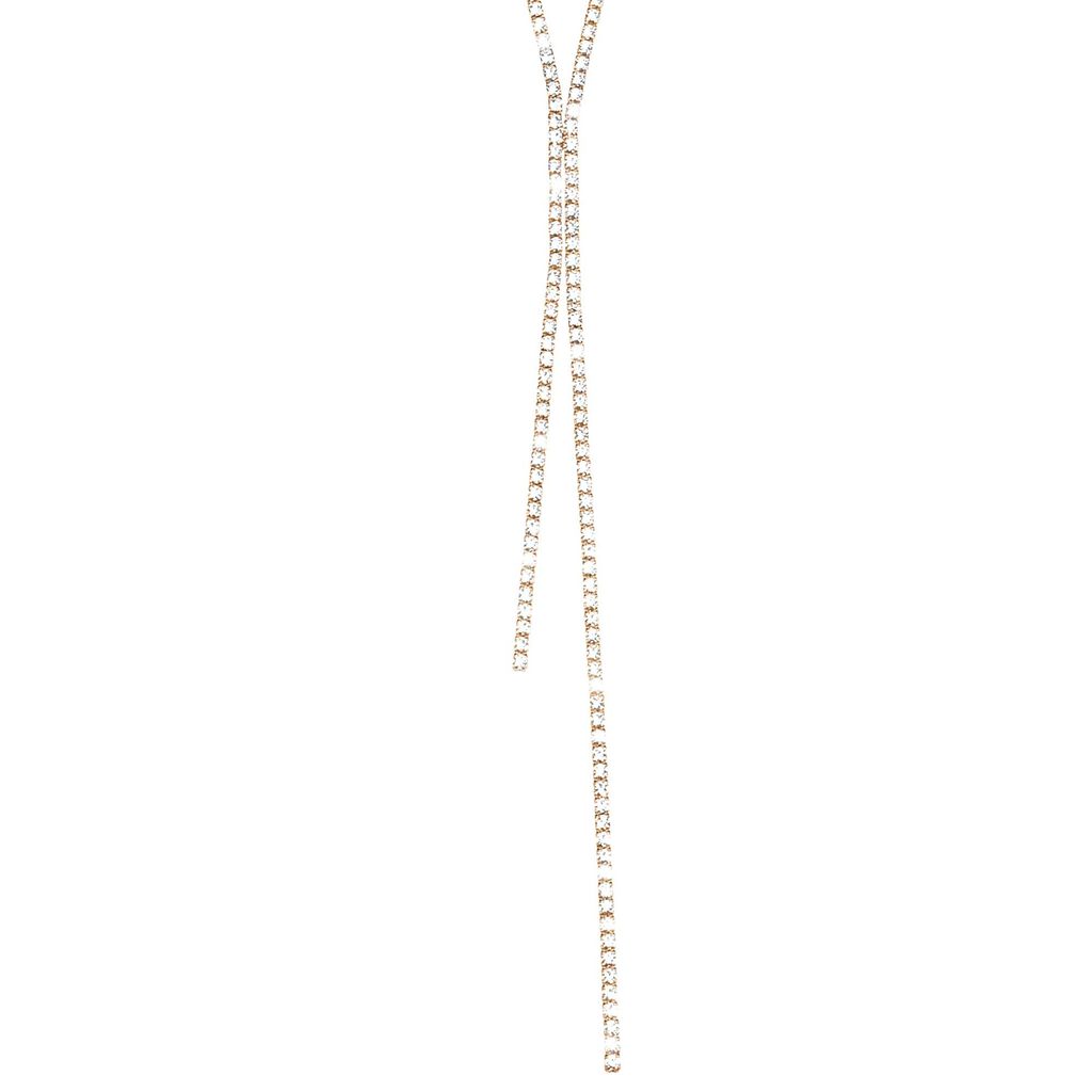 Collana Tennis Romantic Shine Metallo Rosa Cristallo - Collane Tennis Donna | Stroili