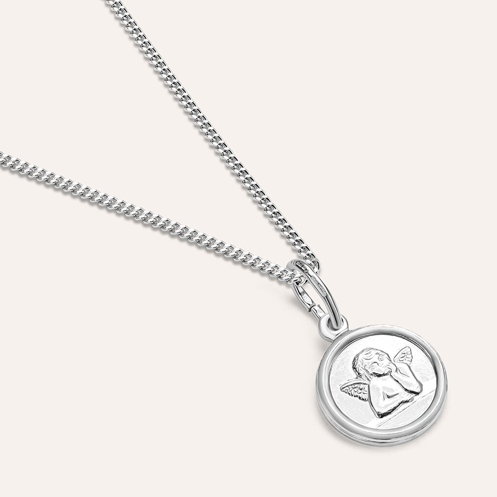 Pendente Love Beats Argento Rodiato