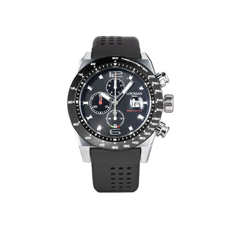 Orologio Al Quarzo Locman Stealth 0219a01a-0kbknks2k - Orologi con Datario Uomo | Stroili