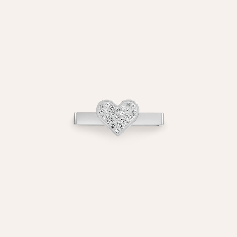 Charm in Acciaio Rosato con Cristalli Bianchi Compatibile con Stroili Smartwatch Square - Stroili Donna | Stroili