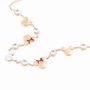 Collana Acciaio rosato Topolino Minnie e Cristalli