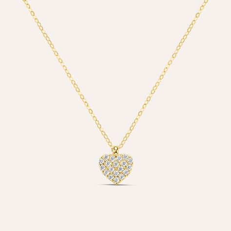 Collana Claire Oro Giallo Cubic Zirconia - Collane Donna | Stroili