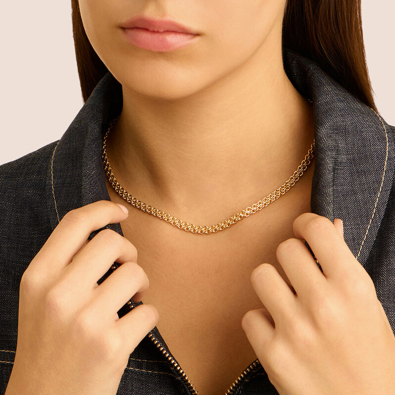 Catena Colette Oro Giallo - Collane Catena Donna | Stroili