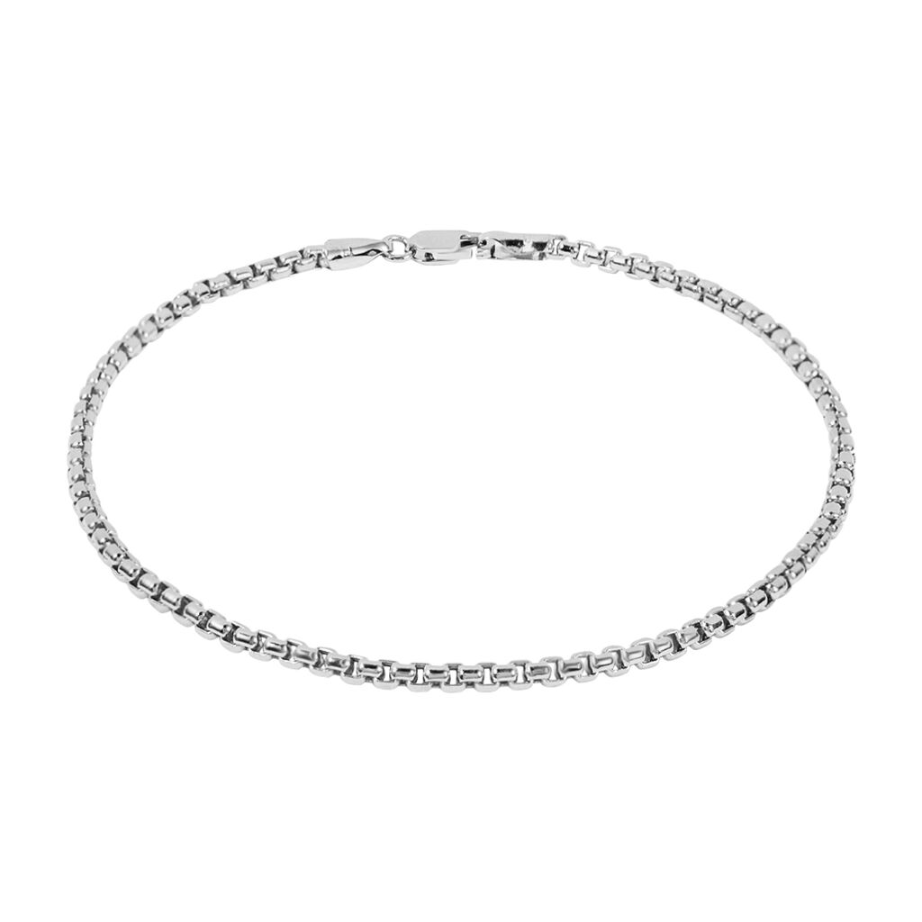 Bracciale Catena L'homme Or Oro Bianco - Bracciali Uomo | Stroili