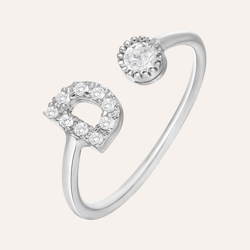 Tuscany Silver Pendente Ape Con Zirconia Cubica - Argento 925 Ipoallergenico, Placcato Rodiato, Su Catena Curb 46cm