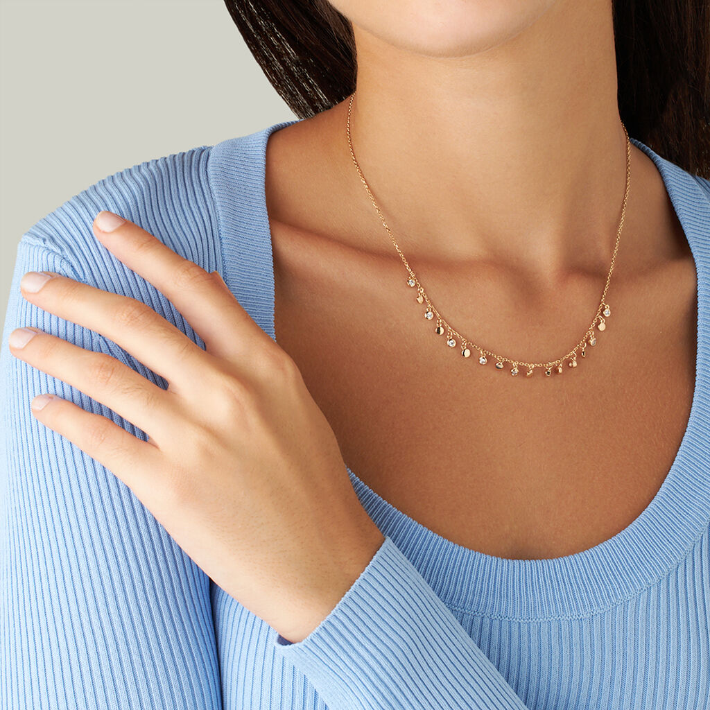 Collana Golden Dream Placcato Oro Giallo Cubic Zirconia - Collane Donna | Stroili