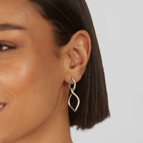 Orecchini Pendenti Silver Shine Argento Rodiato Cubic Zirconia - Orecchini Pendenti Donna | Stroili