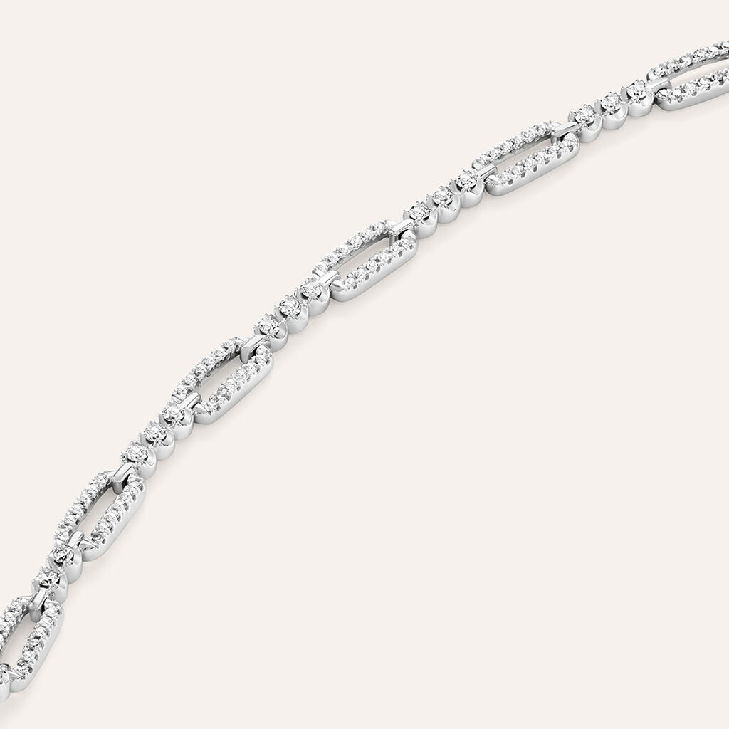 Bracciale Sophia Oro Bianco Diamante - Bracciali Donna | Stroili