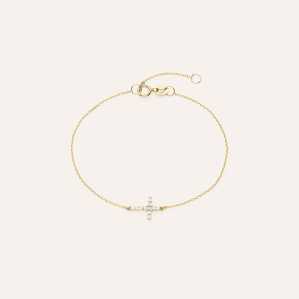 Bracciale Holy Oro Giallo Cubic Zirconia