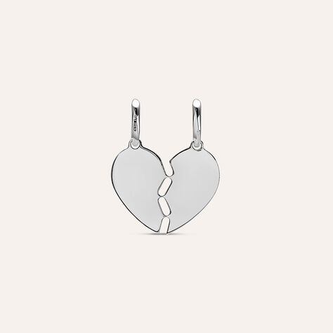 Pendente Silver Collection Argento Rodiato - Ciondoli con Incisione Donna | Stroili