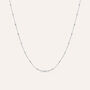 Catenina Love Beats Argento Rodiato