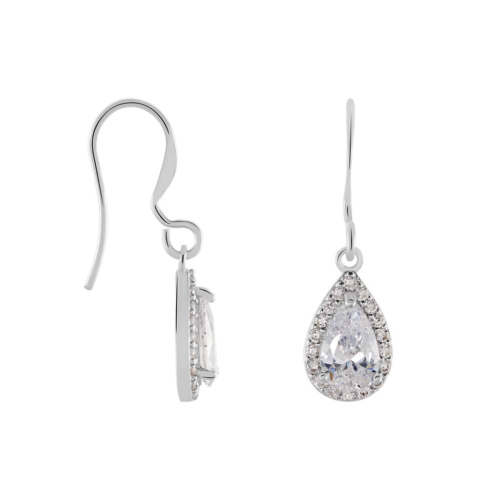 Orecchini Pendenti Punto Luce Silver Elegance Argento Rodiato Cubic Zirconia - Orecchini Pendenti Donna | Stroili